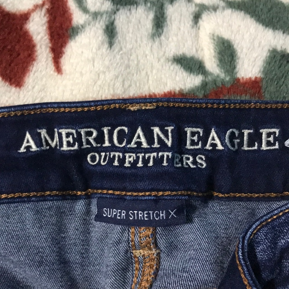 Ripped American eagle jeans